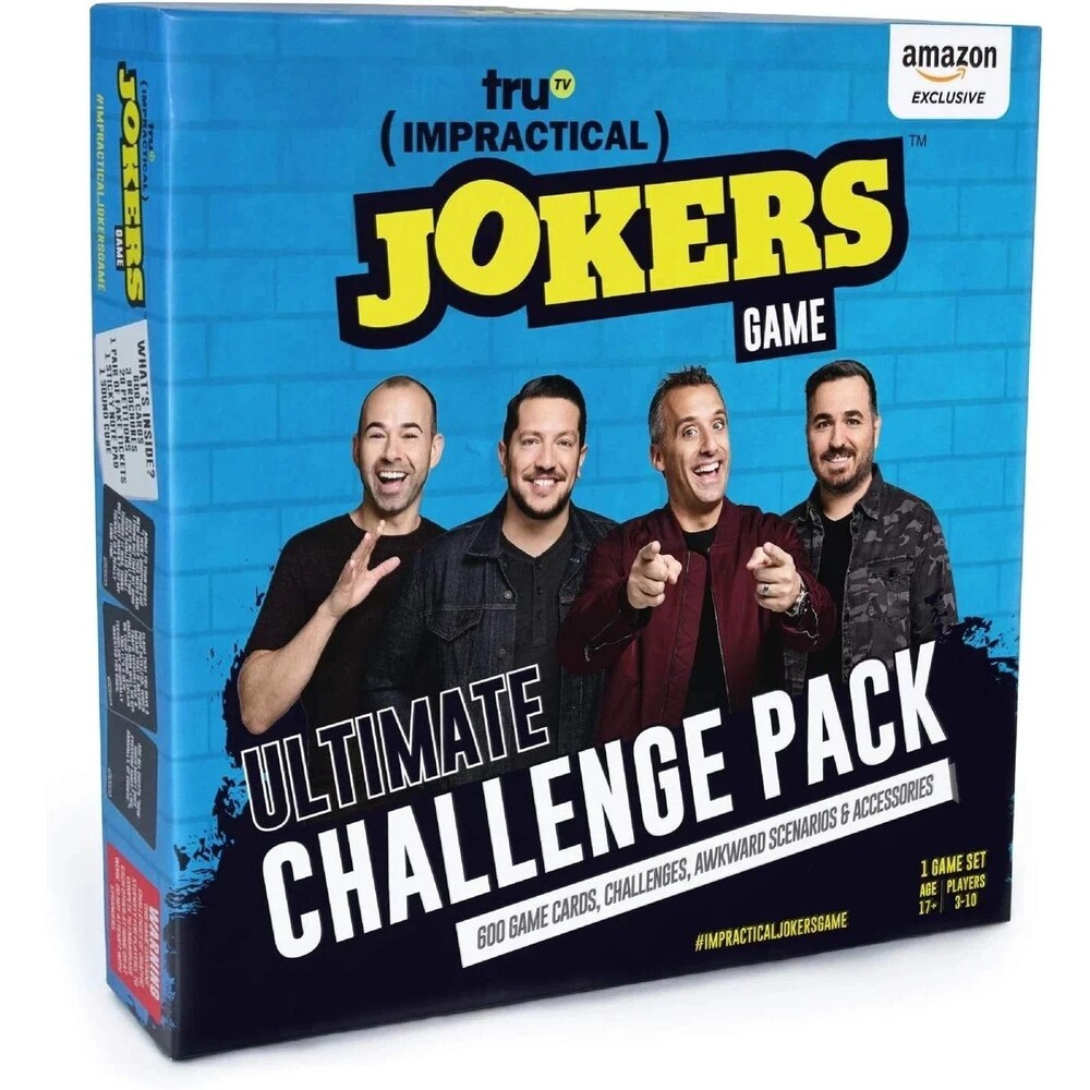 Impractical Jokers Game Ultimate Challenge Pack truTV 600 Cards NEW Sealed